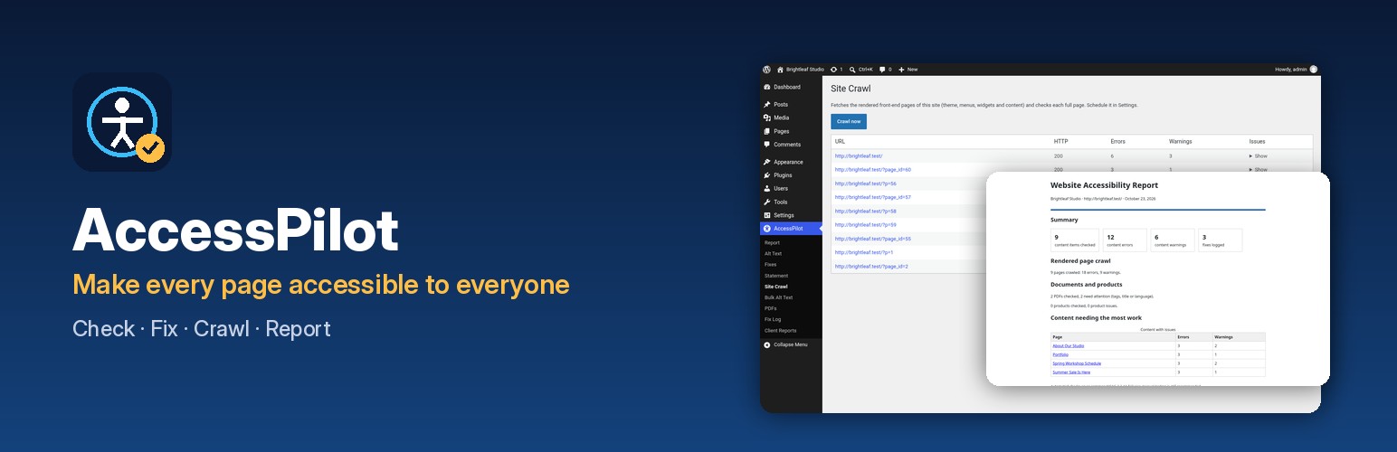 AccessPilot banner