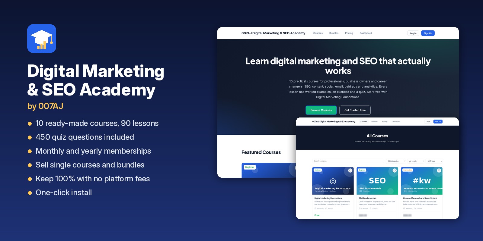 Digital Marketing & SEO Academy preview