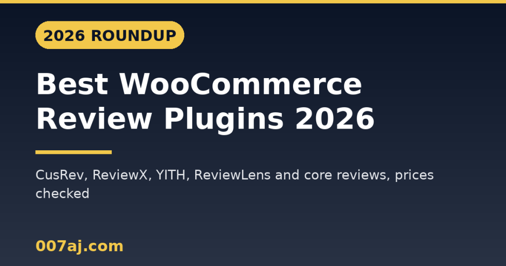 Best WooCommerce Review Plugins in 2026 (Free and Paid Compared)