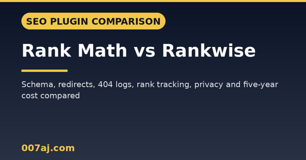 Rank Math vs Rankwise: Which WordPress SEO Plugin Should You Use?