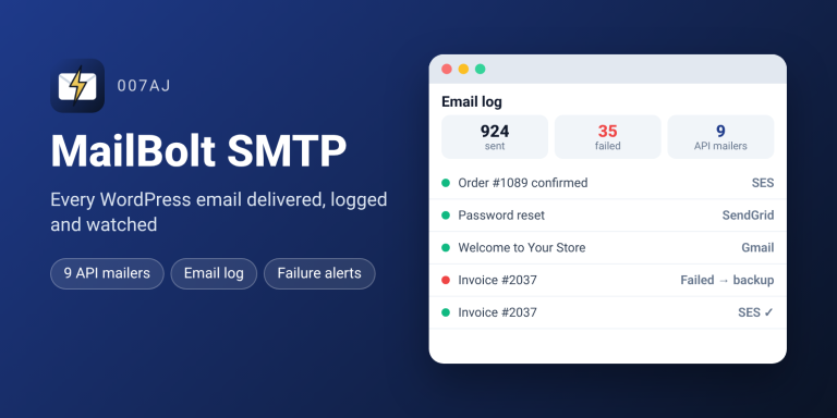 MailBolt SMTP Pro