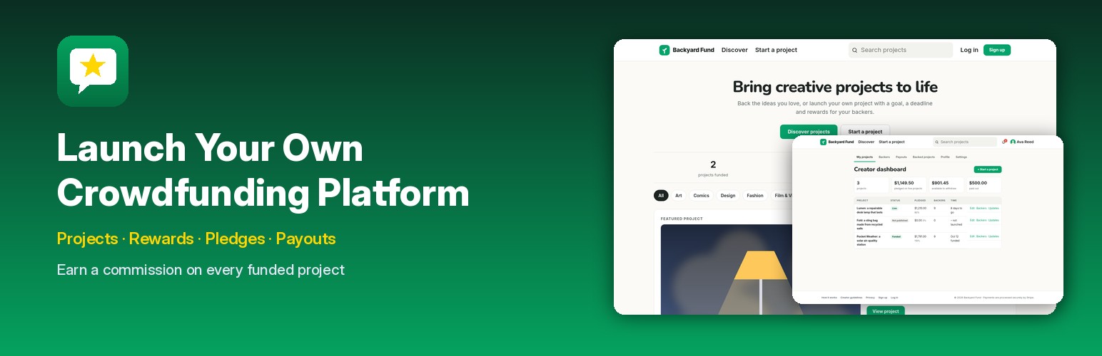Launch your own crowdfunding platform