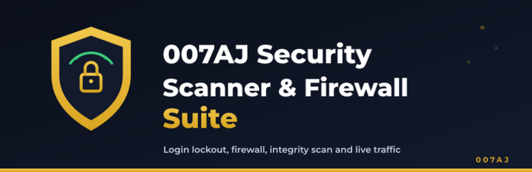 007AJ Security Scanner & Firewall Suite
