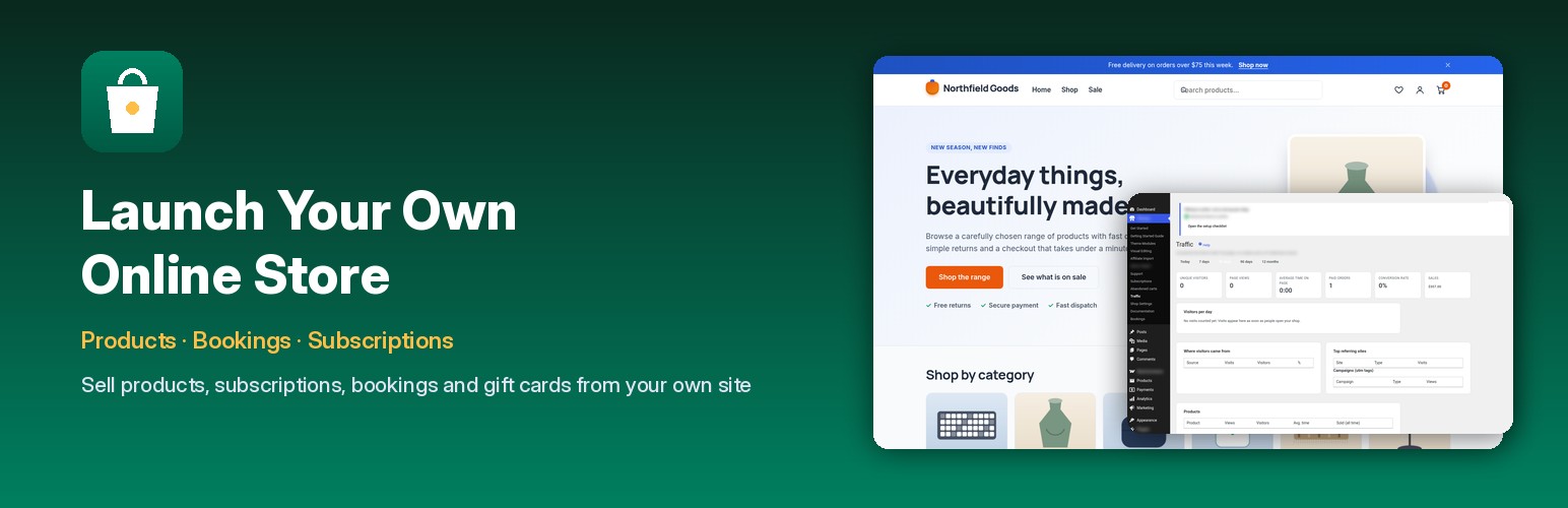 Launch your own online store
